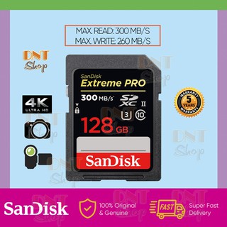 Mua Thẻ nhớ SDXC SanDisk Extreme PRO UHSII U3 2000x 128GB 300MB/s (SDSDXPK128GANCIN)