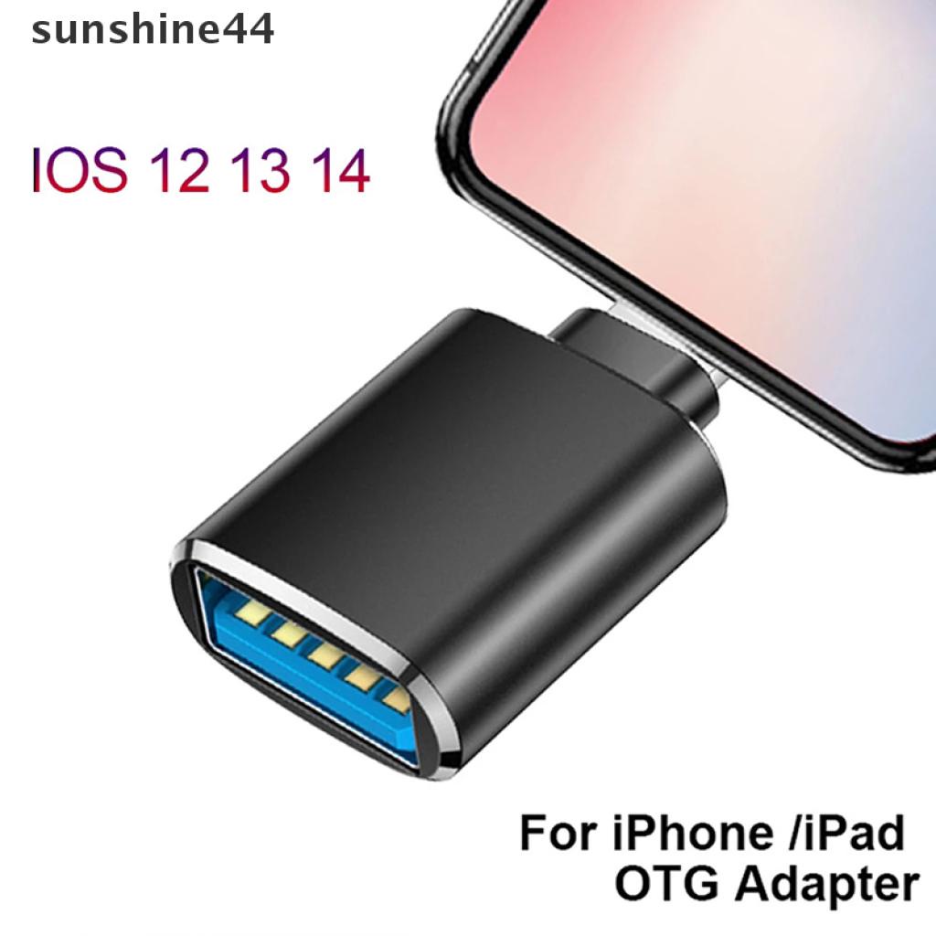 Đầu Chuyển Đổi Thẻ Nhớ Usb Sang Lightning Otg Cho Ipad Ios 13 | WebRaoVat - webraovat.net.vn