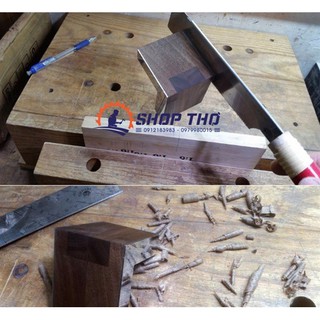 Cữ cắt mộng , vuông dovetail bằng cưa tay - tỷ lệ 1:6