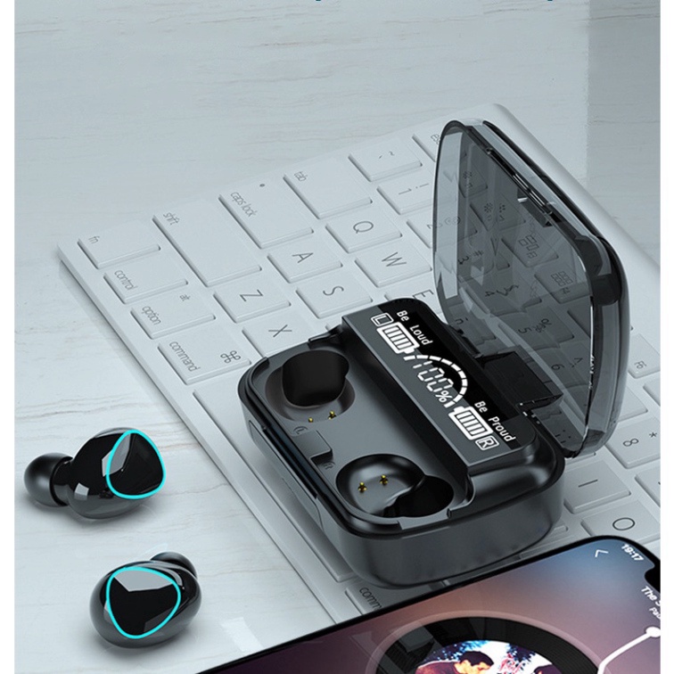 Tai Nghe Bluetooth M10 Pro Không M10 Pro Phiên Bản Nâng Cấp Pin Trâu, Nút Cảm Ứng Tự Động Kết Nối, chính hãng PUKASO