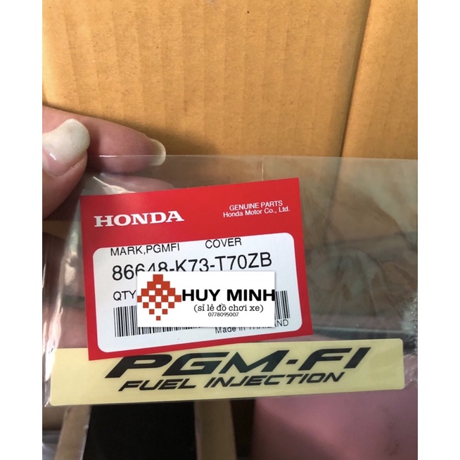 TEM WAVE125i/wave125i DÁN CÁNH BỬNG DƯỚI-CHỮ PMFI- HÀNG THÁI LAN CHẤT LƯỢNG