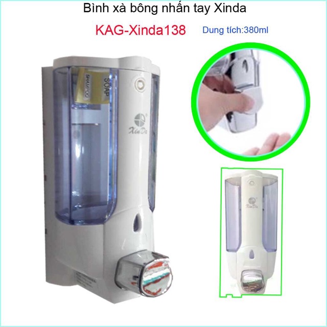 Hộp nhấn xà phòng, Bình xịt xà phòng KAG-Xinda 138