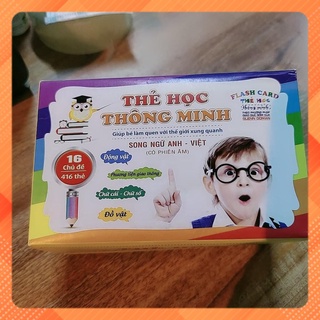 Thẻ học thông minh 16 chủ đề 416 thẻ