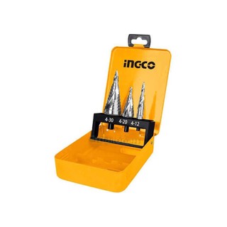 4-32mm bộ 3 mũi khoan chóp nón ingco aksds0302