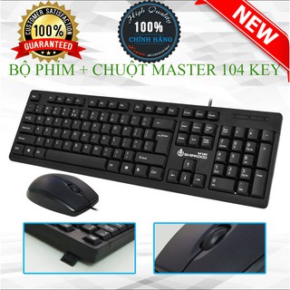 Bộ Phím và Chuột văn phòng có dây Bosston D5200