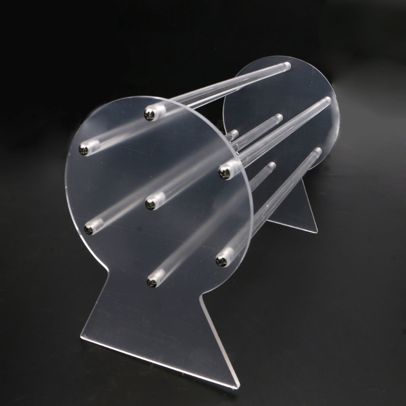 Giá Đỡ Băng Đô Cài Tóc Bằng Acrylic Trong Suốt Tiện Dụng