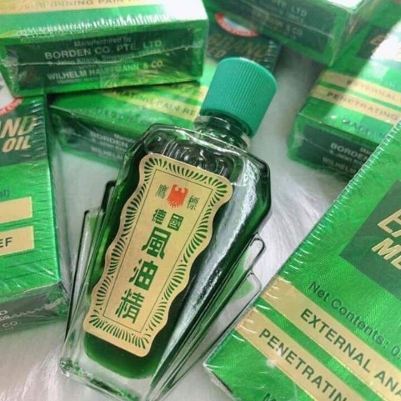 Dầu Gió Xanh Con Ó 2 Nắp - Mỹ