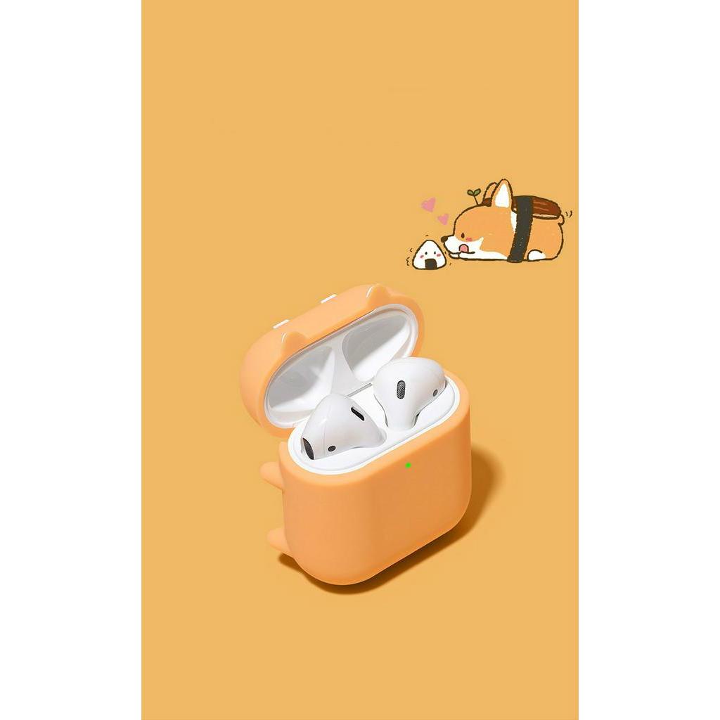 Vỏ Đựng Bảo Vệ Hộp Sạc Tai Nghe Airpods 1/2 Hình 3d Ngộ Nghĩnh
