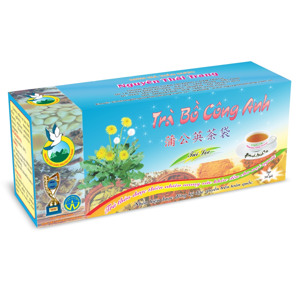 Trà Bồ Công Anh (Hộp 50 Túi Lọc X 2g)- Nguyên Thái Trang – Thảo Dược Thiên Nhiên