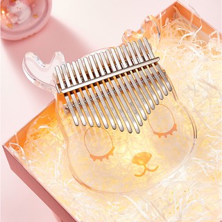 Đàn Kalimba hươu trong suốt Acrylic 17 phím