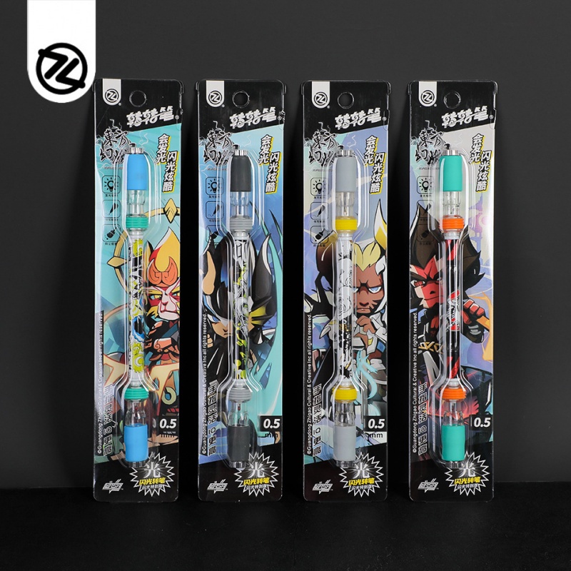 Zhigao Zhuanzhuan Bút Dạ Quang Xoay Được Cho Học Sinh