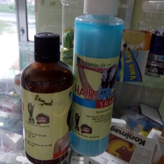 Combo tinh dầu bưởi+dầu gội bưởi
