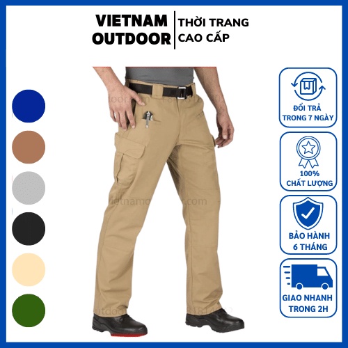 Quần Dài Kaki Có Túi Hộp 5.11 - Quần Tactical Men's Stryke Pants [ HÀNG XUẤT DƯ ]