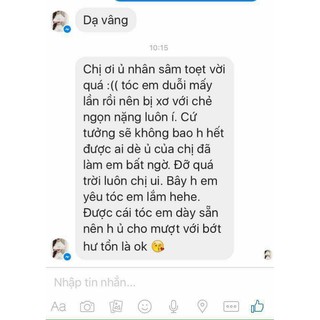 KEM Ủ NHÂN SÂM ĐÀO