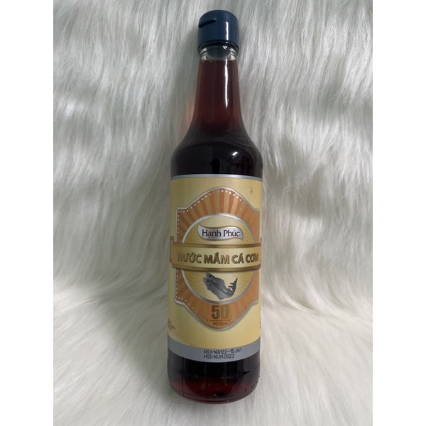 Nước mắm hạnh phúc 50 độ đạm chai 500ml
