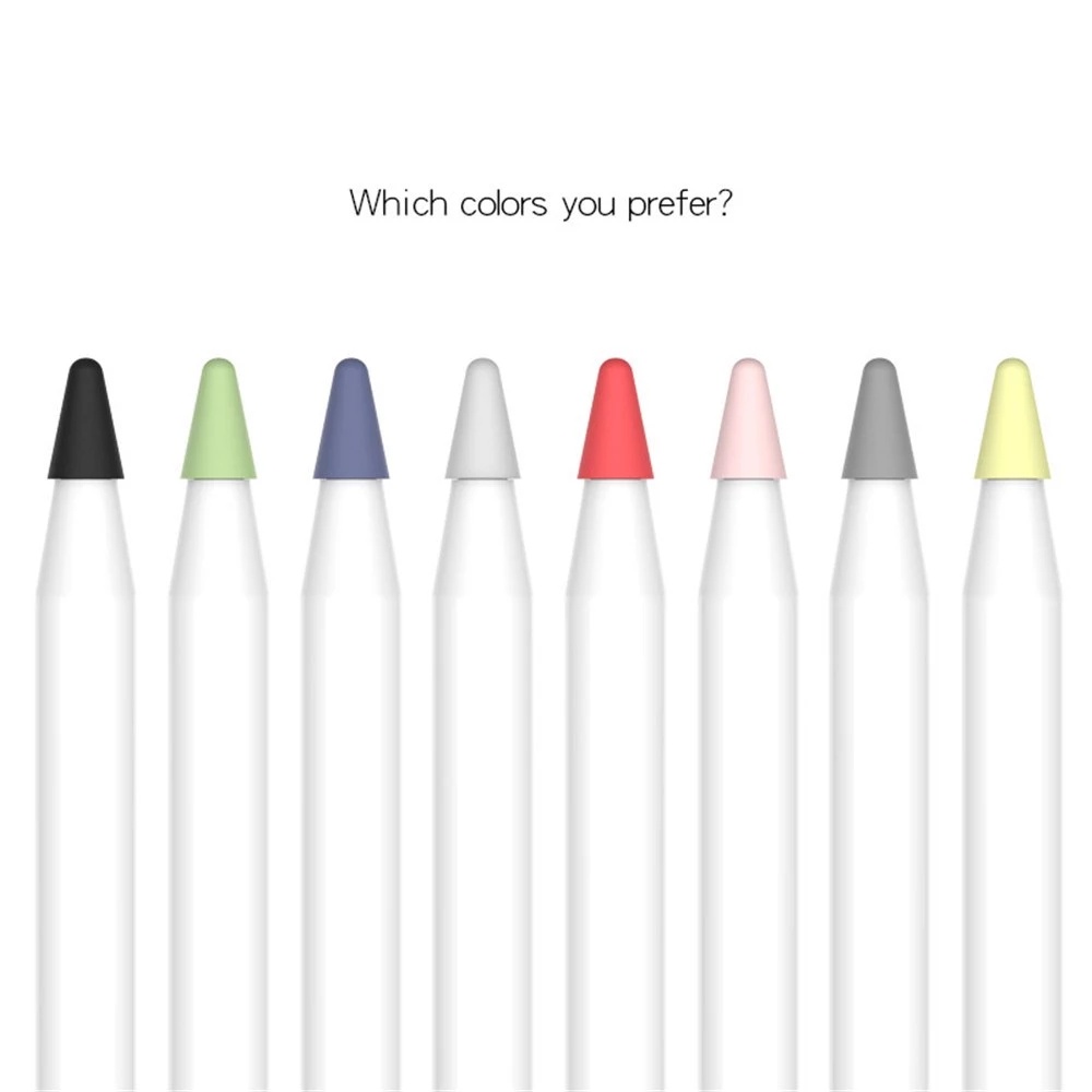 1 Vỏ Bọc Silicon Bảo Vệ Đầu Bút Thay Thế Thông Dụng