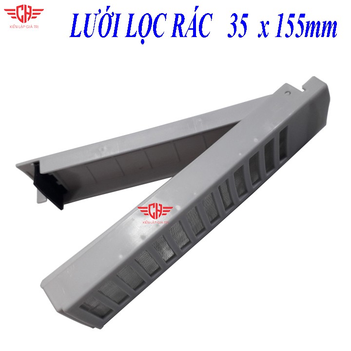 Túi lọc rác máy giặt Lưới lọc máy giặt nhựa 35x155mm