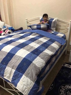Chăn ga gối trần bông poly