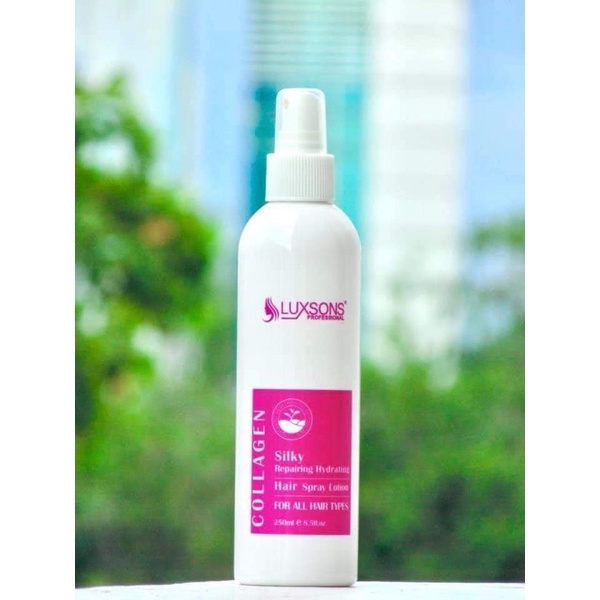 XỊT DƯỠNG TÓC CHỐNG KHÔ RỐI GÃY RỤNG VÀ HƯ TỔN #LUXSON  250ml