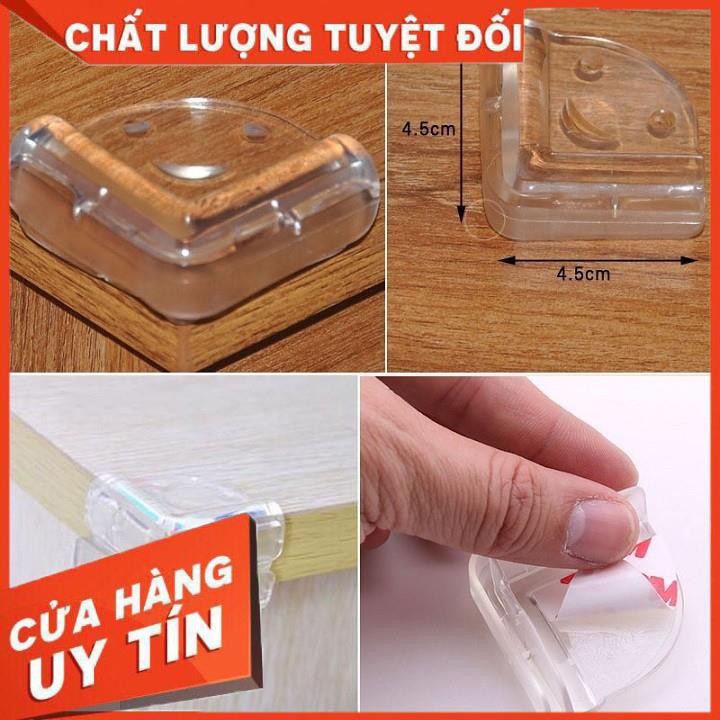 COMBO 04 MIẾNG BỊT GÓC BÀN SILICON