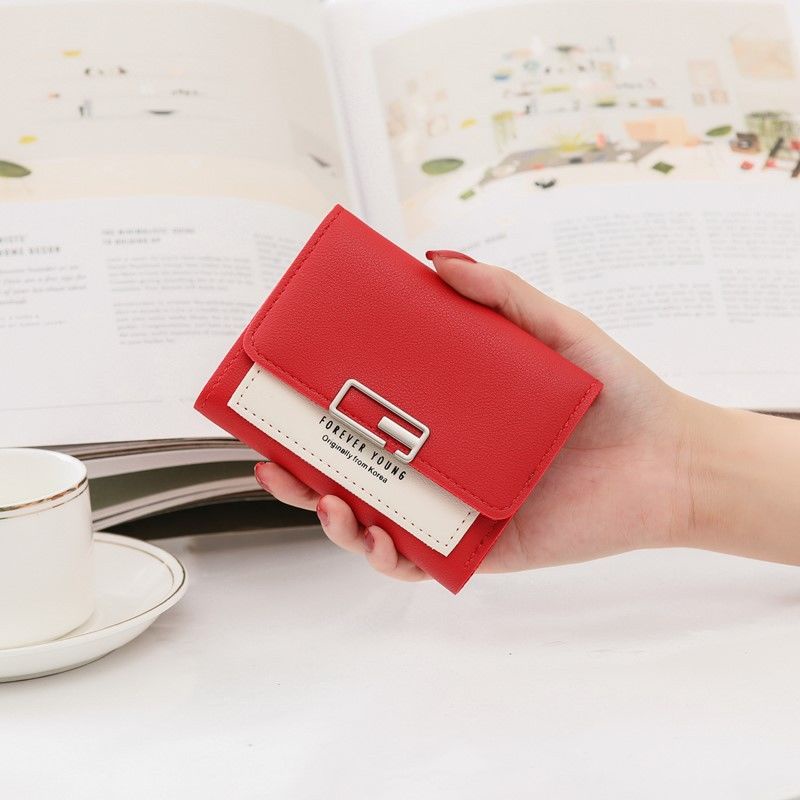Ví nữ ngắn thời trang Hàn Quốc threqykg006.my21.7.11 | BigBuy360 - bigbuy360.vn