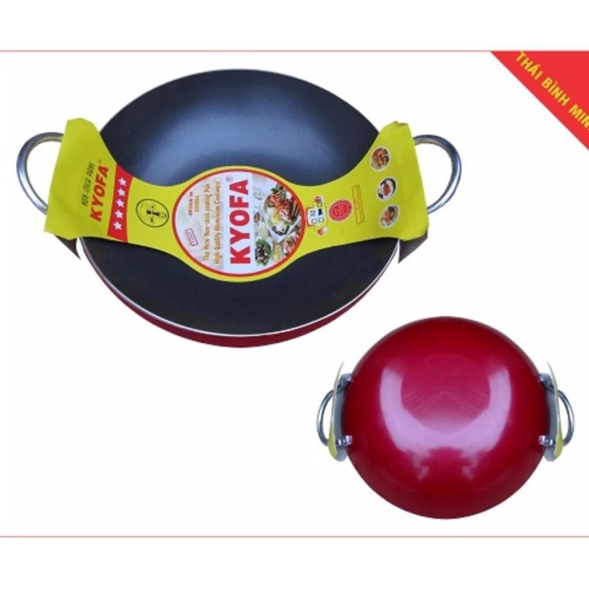 Chảo chống dính 2 quai sâu lòng size 34 cm - Chảo chống dính 2 quai cao cấp Siêu tiện dụng
