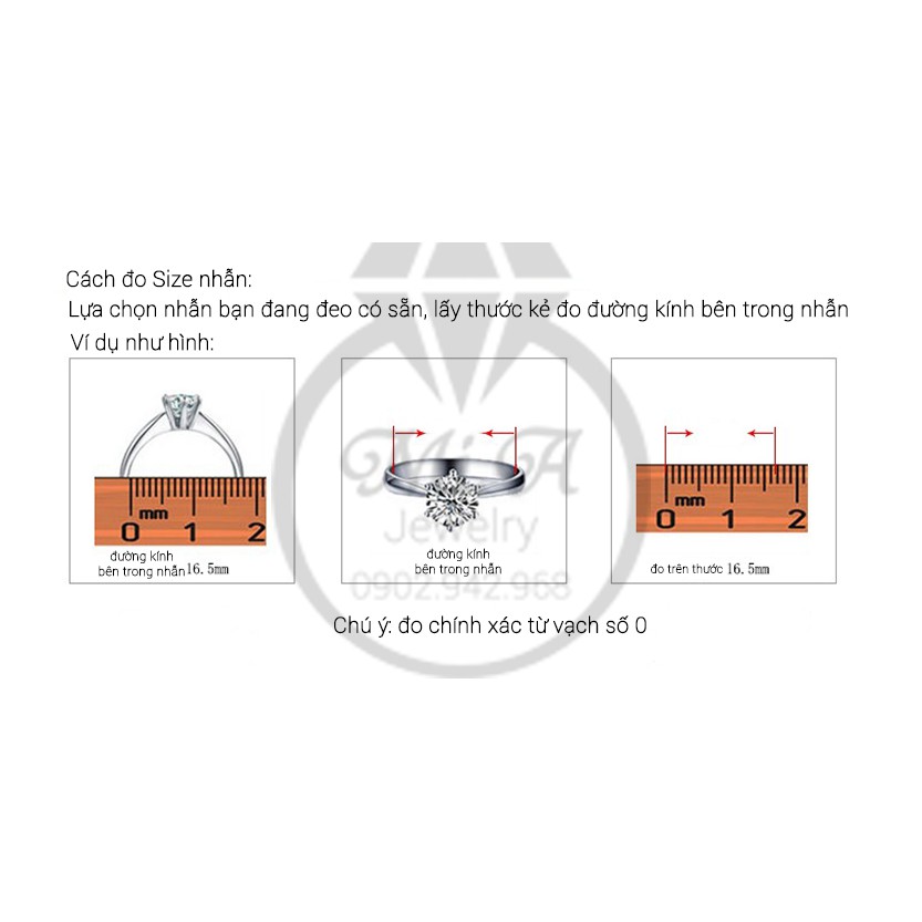 Nhẫn bạc Ý hột cao S925 cao cấp n151