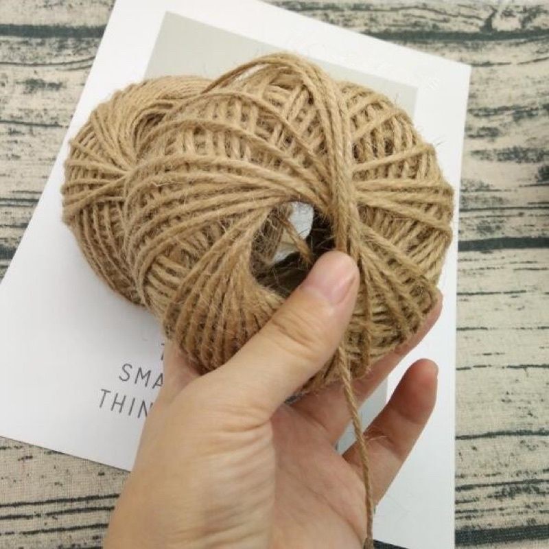 Combo 10 mét dây thừng, dây gai decor trang trí hanmade