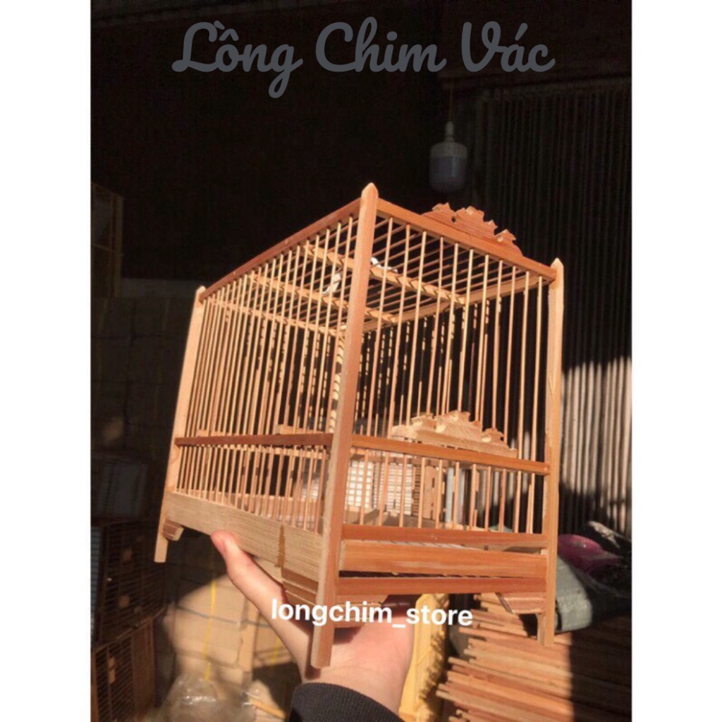 Lồng Khuyên Để Bàn Tiện Lợi 29,5*15,5*24 - Lồng Chim Vác