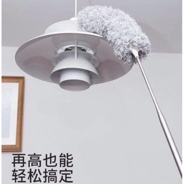 Chổi quét bụi cao cấp có cán dài rút gọn tiện dụng