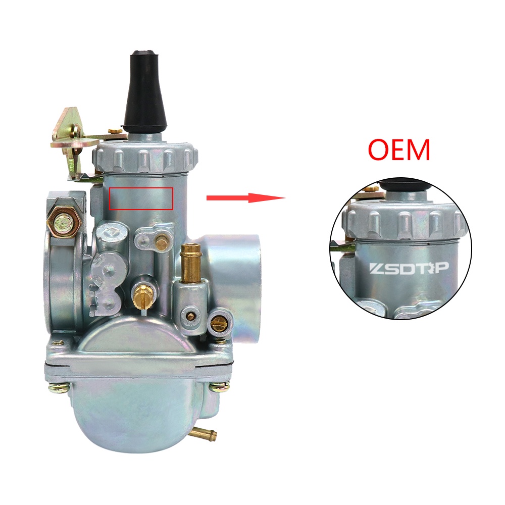 MOTOPRTS SHOP Mikuni VM20 100cc ~130cc Motorcycle Carburetor for Atv Dirt Bike