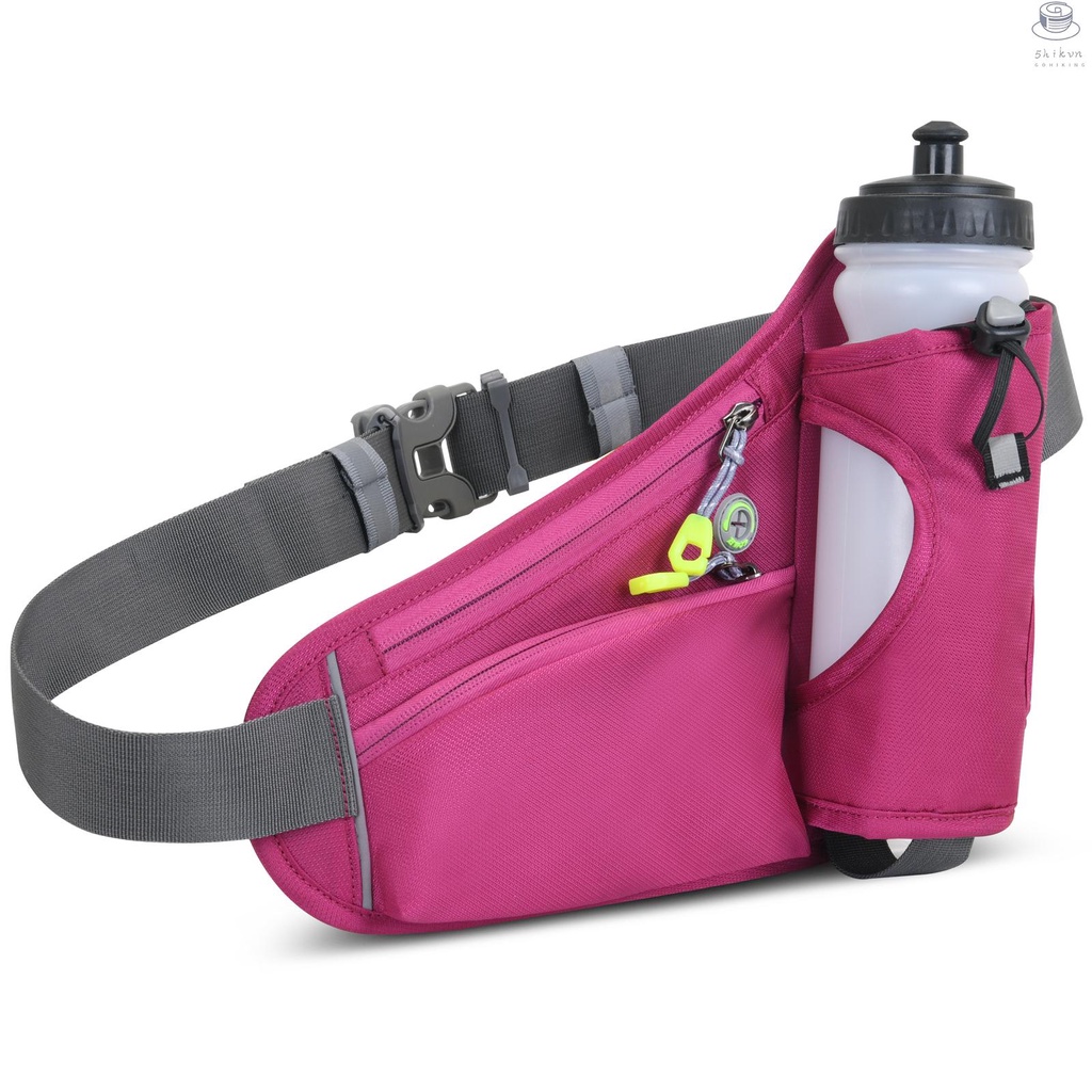 Đai đeo hông thể thao kèm giá đỡ bình nước cho nam và nữ