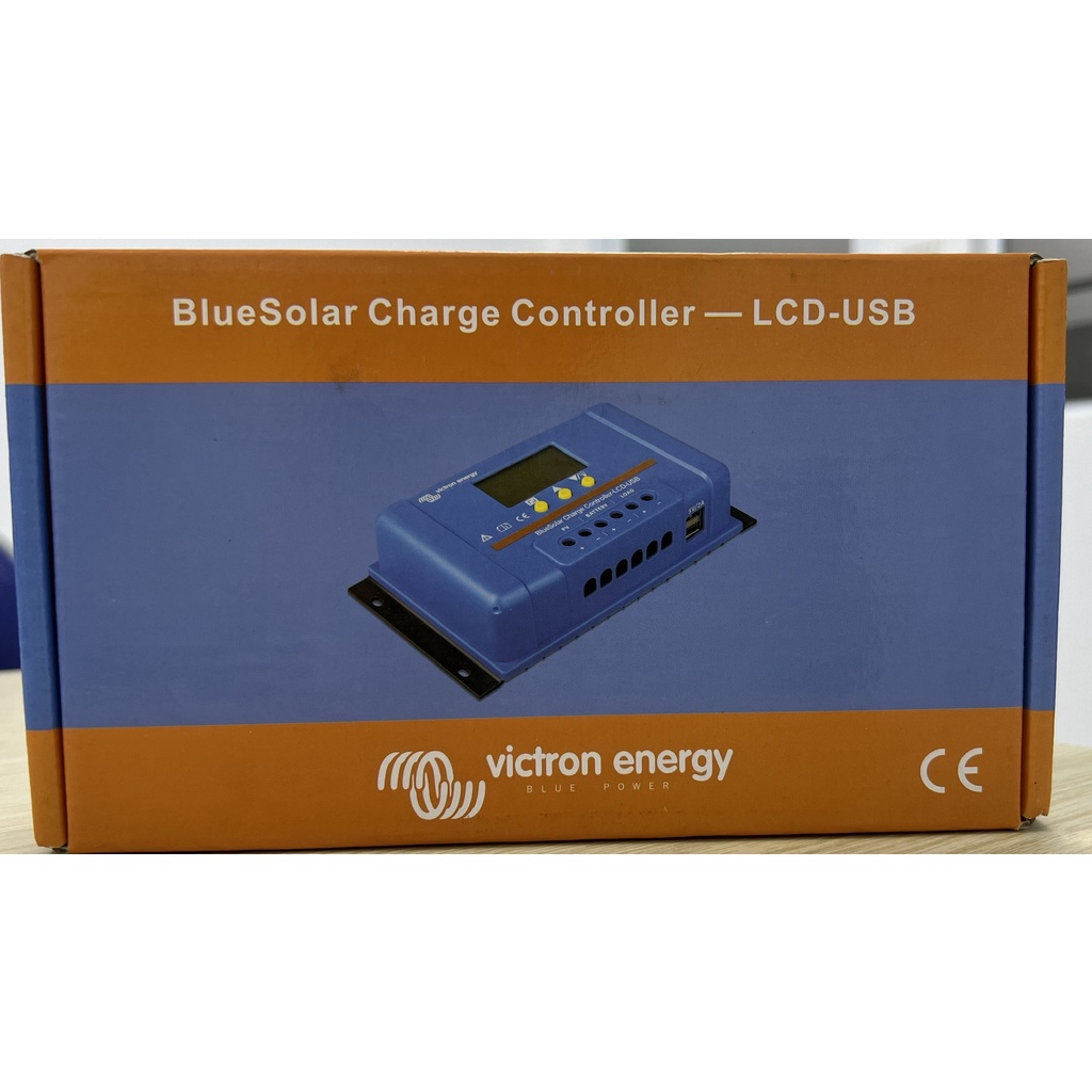 Bộ biến đổi điện Blue Solar PWM charger controller LCD-USB 12/24V-30A