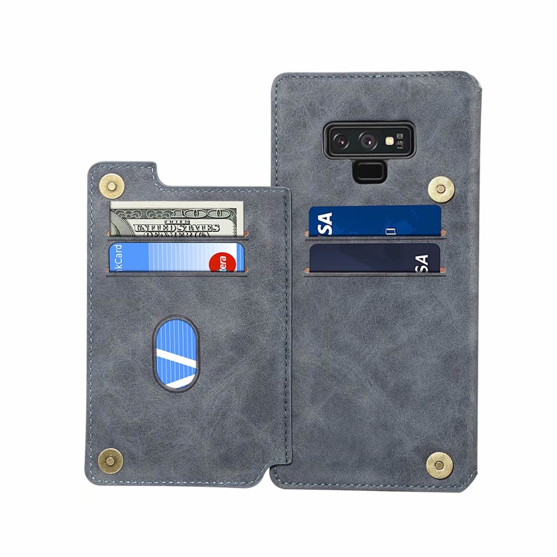 Bao Da Nắp Gập Có Ngăn Đựng Thẻ Phong Cách Vintage Cho Samsung Galaxy Note 9 Note9 | BigBuy360 - bigbuy360.vn