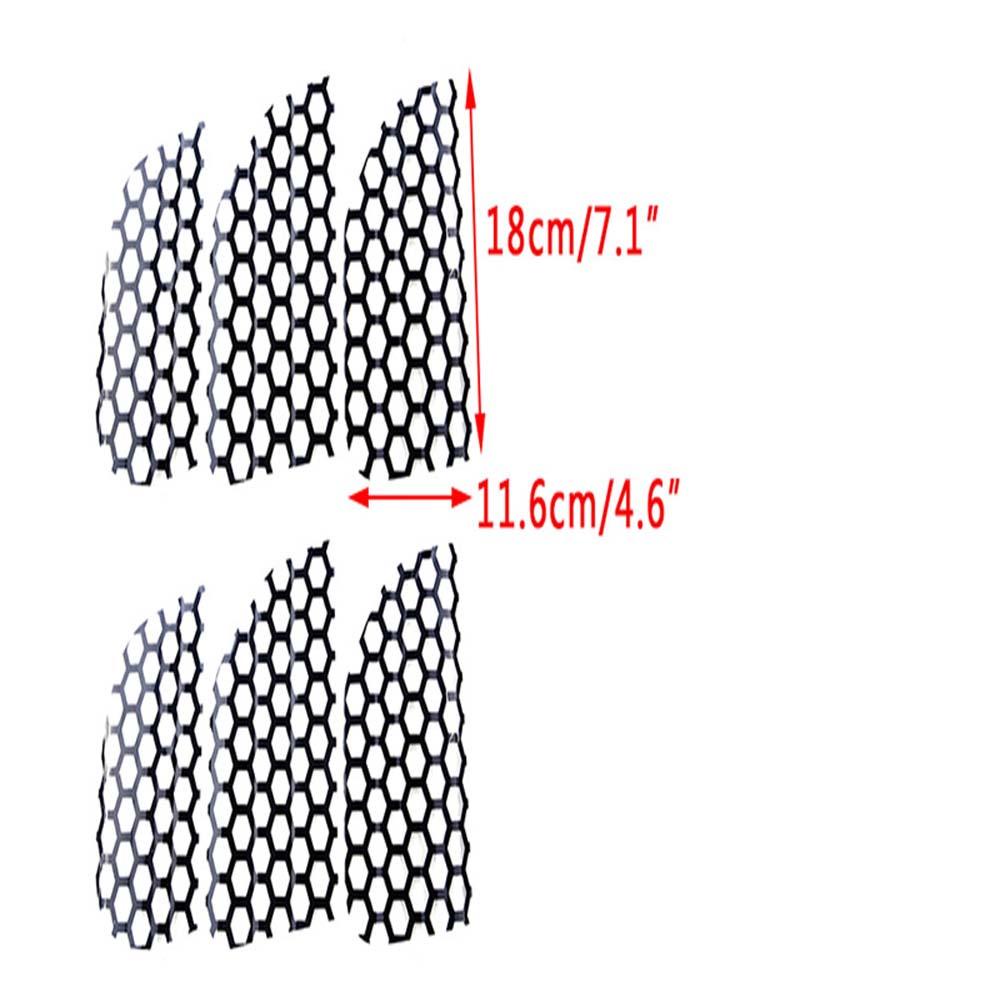 Set 6 Miếng Dán Đề Can Dán Trang Trí Đèn Đuôi Xe Hơi DIY