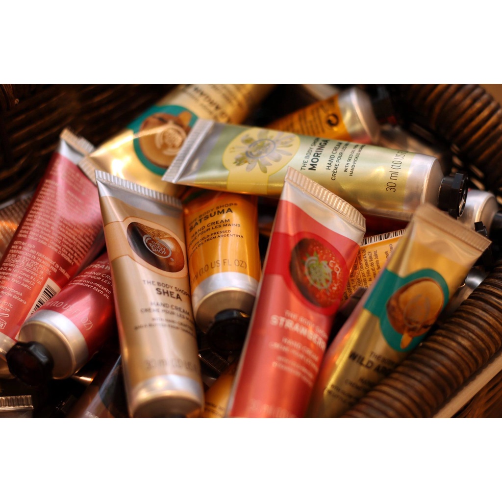 Kem dưỡng da tay the body shop hand cream 100ml