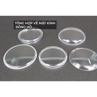 Mặt kính đồng hồ MiCa Ấn Độ bằng nhựa thay cho các loại đồng hồ