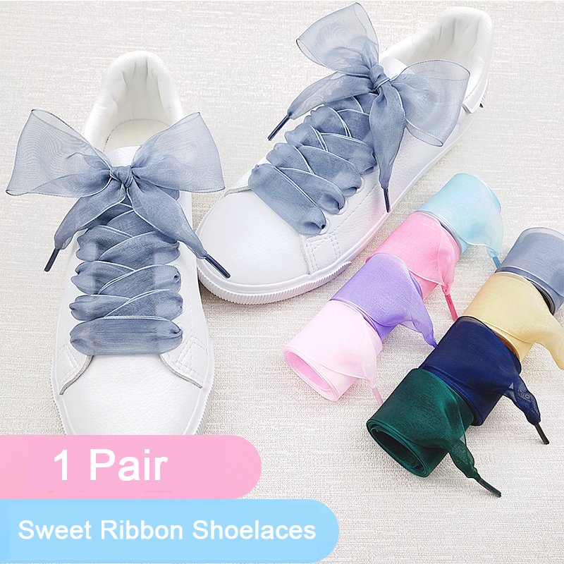 Cặp dây giày thắt nơ thời trang 2.5cm