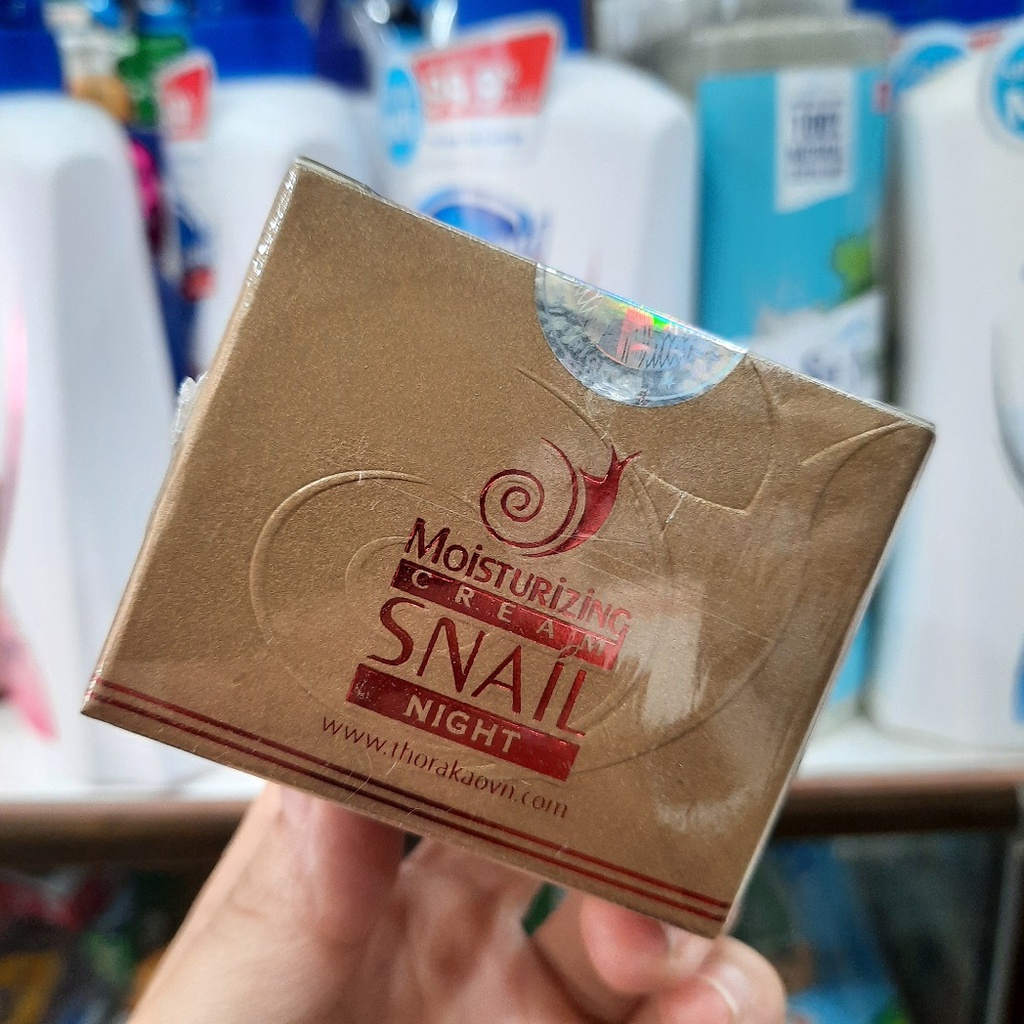 KEM DƯỠNG DA ỐC SÊN THORAKAO 30G BAN ĐÊM