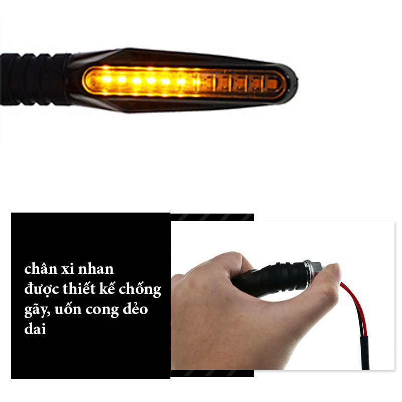 ĐÈN LED XINHAN CHẠY CHẾ ĐỘ AUDI CHO XE MÁY XE ĐẠP ĐIỆN