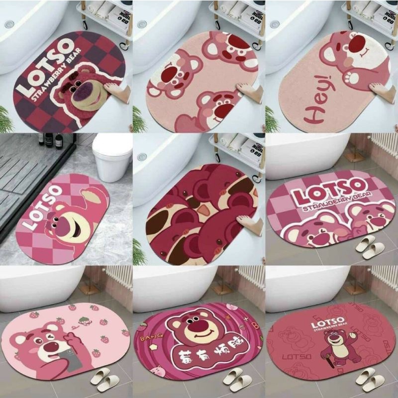 Thảm Lót Chân Hút Nước Siêu Thấm Chống Trượt