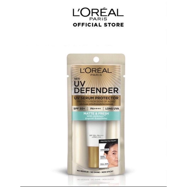 Kem chống nắng Loreal UV Defender SPF50+ PA++++ Matte &amp; Fresh 15ML