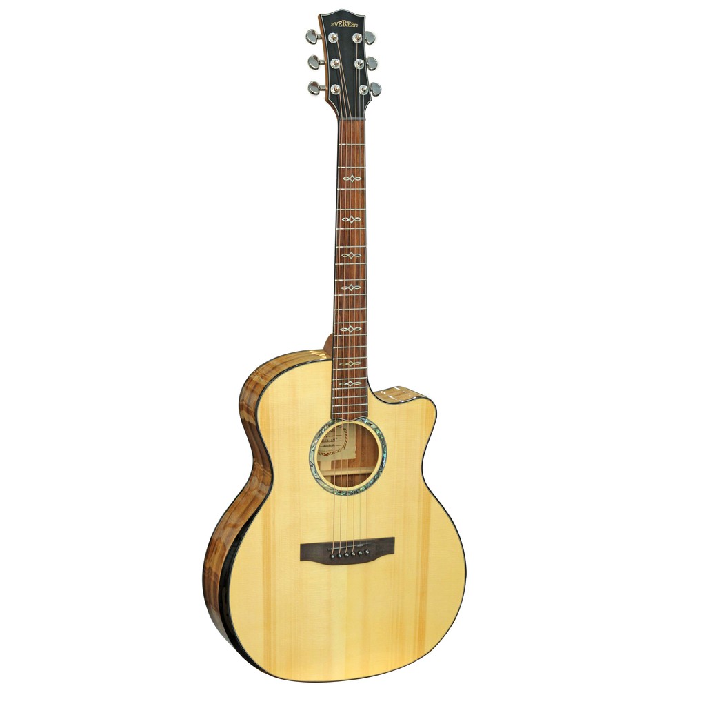 Đàn Guitar Acoustic Everest E60-LMT+ Tặng bao mỏng +capo + pic + ty chỉnh cần