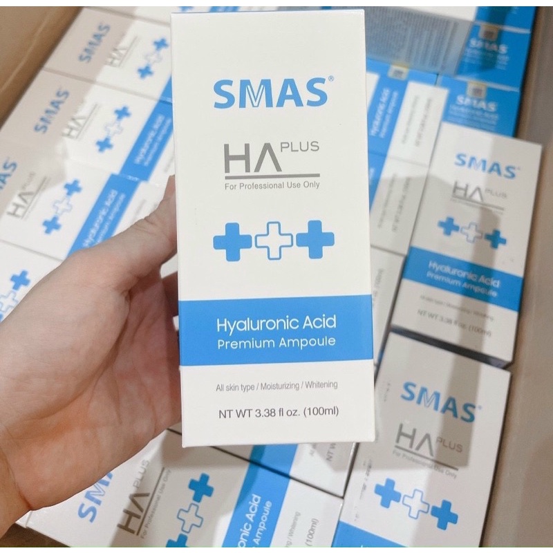 Serum HA SMAS Cấp Ẩm Sâu Cho mọi loại da 100ml ( chính nghạch, sẵn)