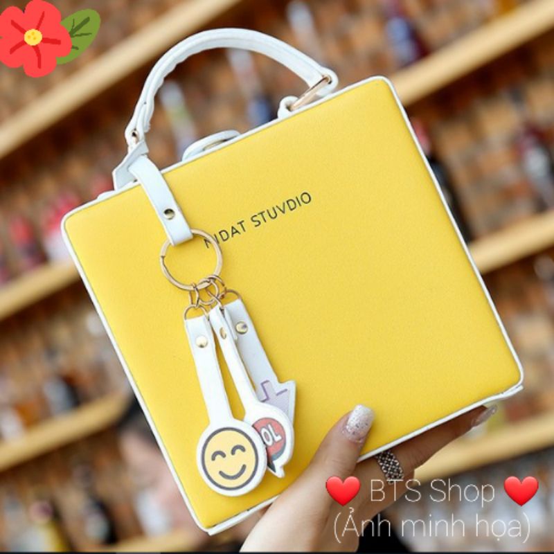 0,5kg | Túi Đeo Chéo Nữ Dáng Hộp | BTS Shop | Nhung Shop | Live
