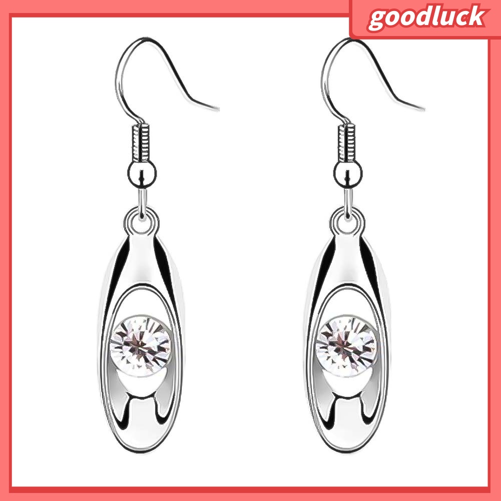 Bông Tai HợP Kim HìNh GiọT NướC ĐíNh Đá Sang TrọNg