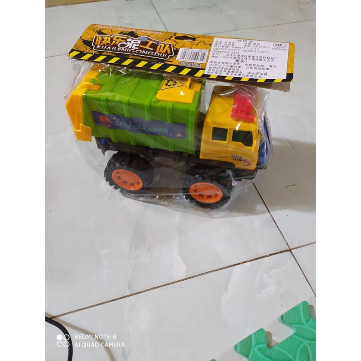 Đồ chơi cho bé, oto chở hàng, máy múc,cần cẩu