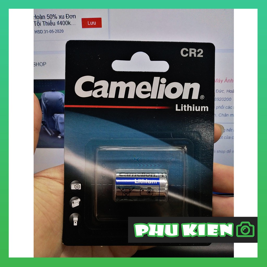 Pin Camelion CR2 3V | Chính Hãng