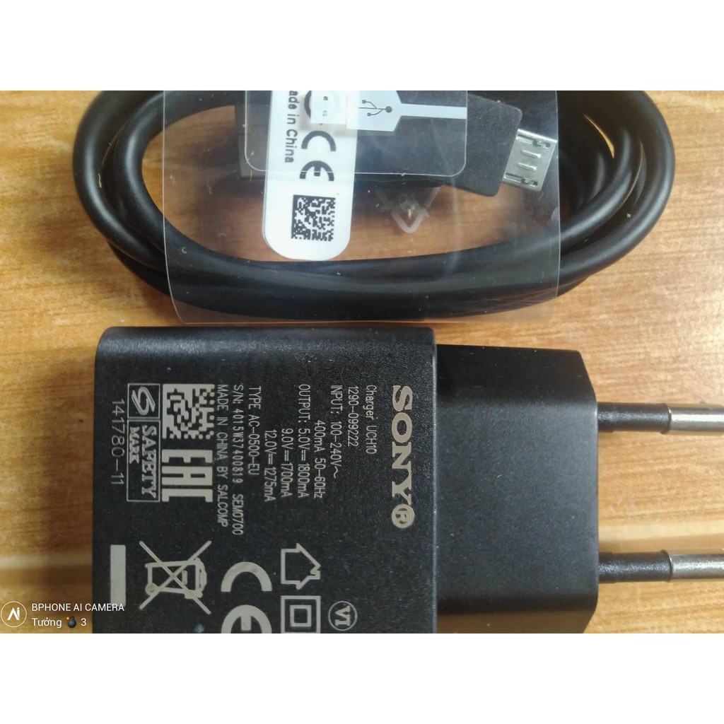 Củ sạc nhanh Sony-Quick Charger-UCH10 chính hãng - UCH10