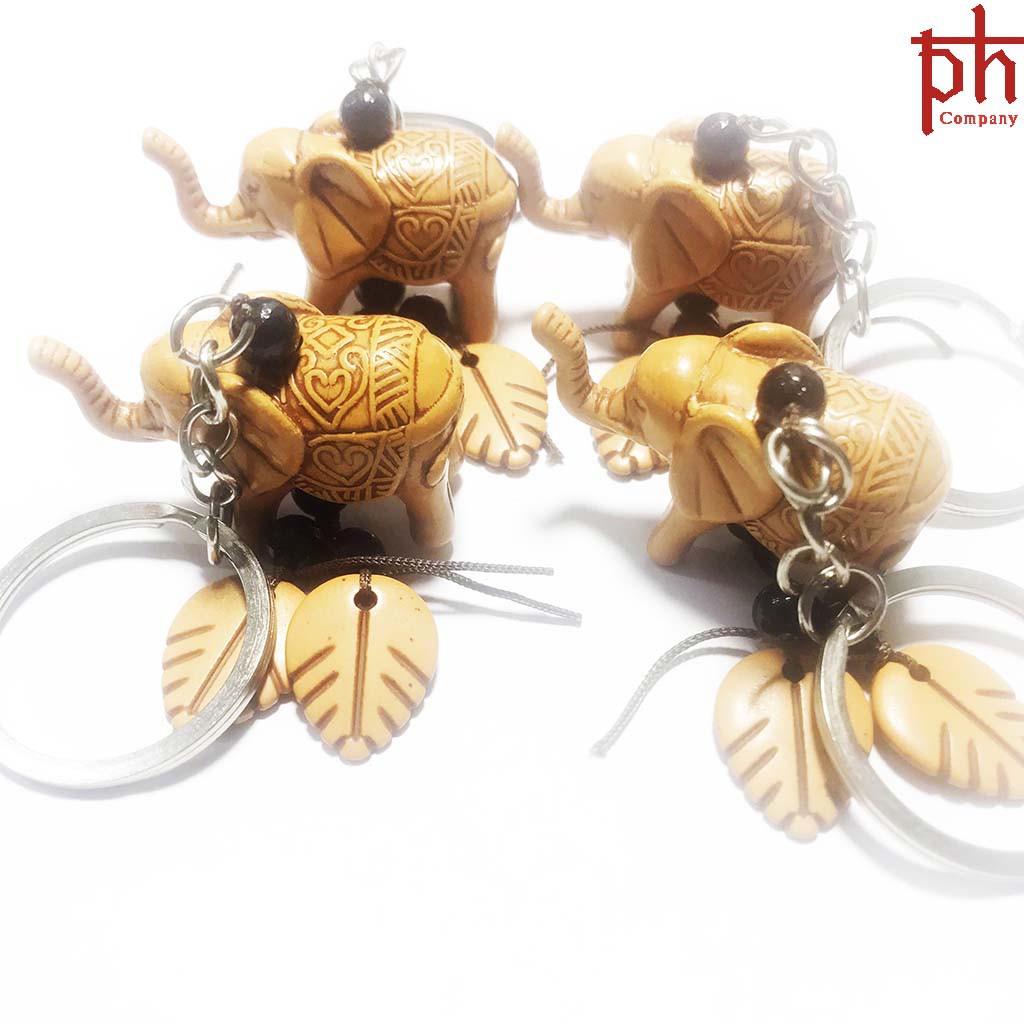 Móc Khóa Nhựa Acrylic Hình Con Voi Xinh Xắn - YOOSOO MALL